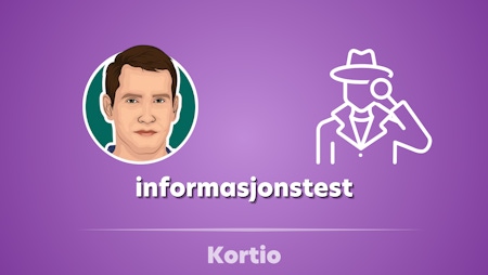 Test av hvor enkelt det er å finne nøkkelinformasjon