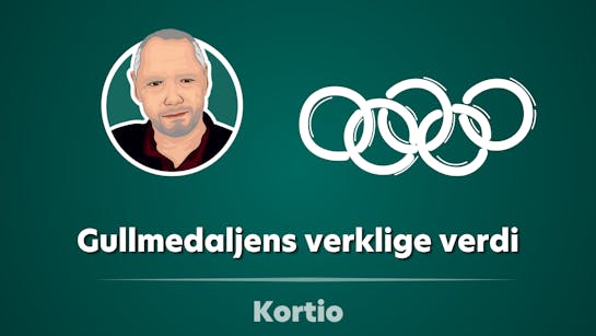 Den sanne verdien av å vinne en gullmedalje
