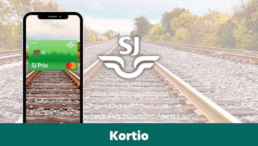 Nya villkor för SJ Prio Mastercard 