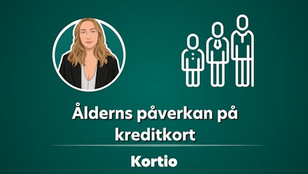 60-talister har flest kreditkort – åldern avgör hur vi väljer och använder våra kort