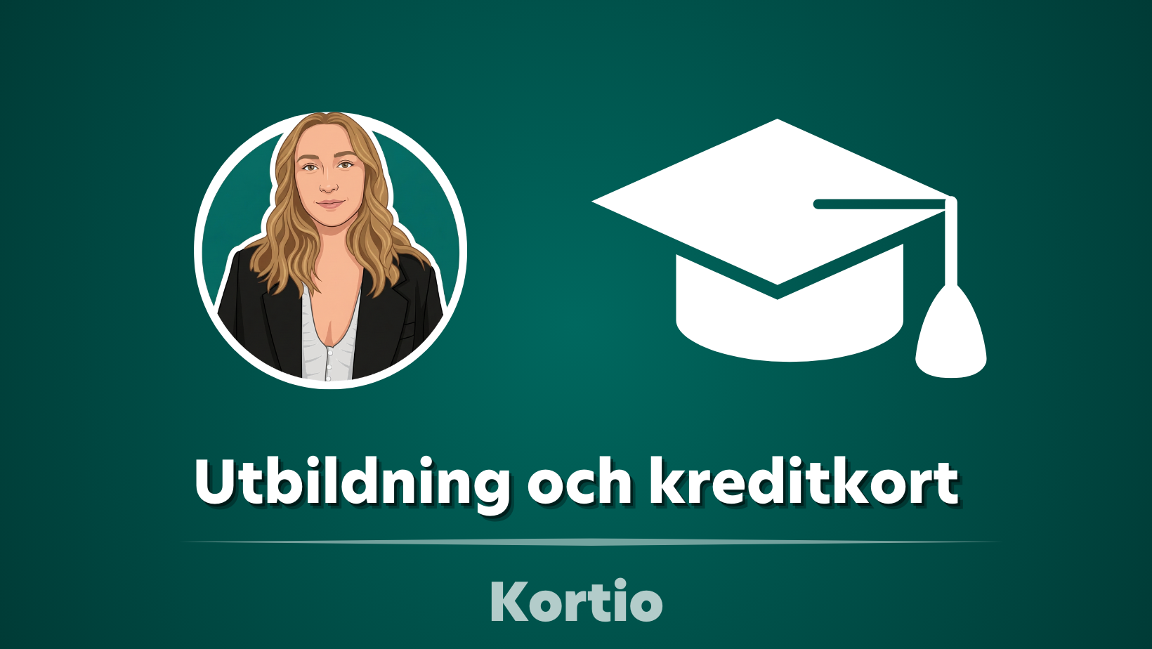 Högre utbildning innebär fler kreditkort