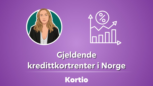 Gjeldende kredittkortrenter