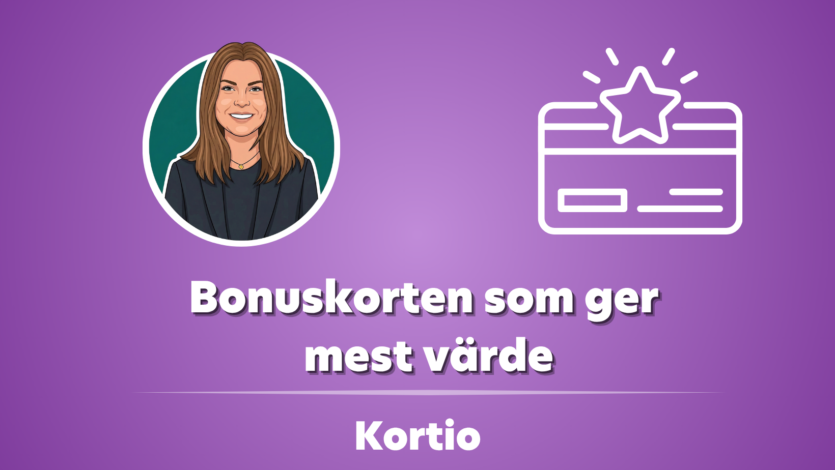 Bonuskort som ger mest värde