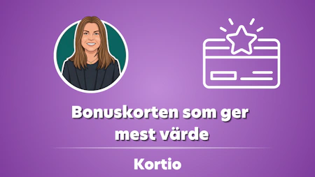 Bonuskort som ger mest värde