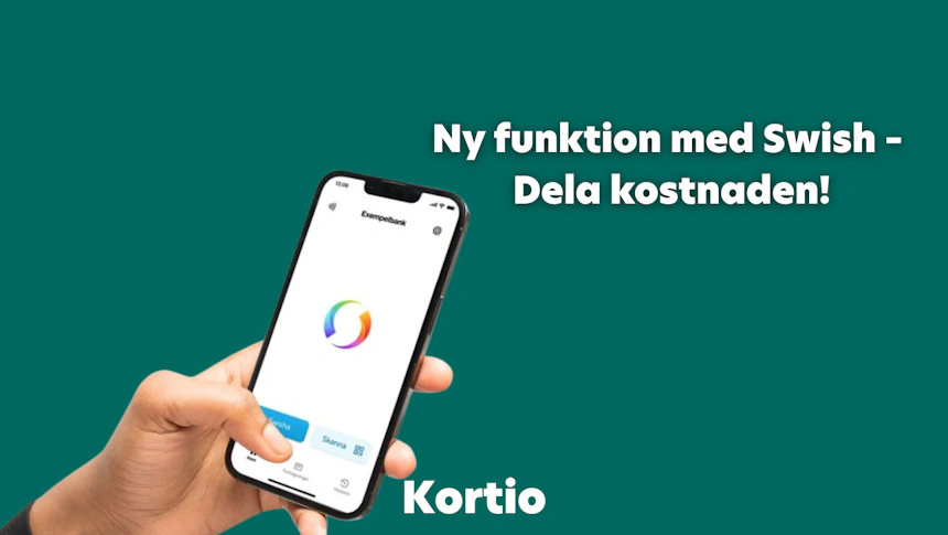 Ny funktion med Swish – Dela kostnad