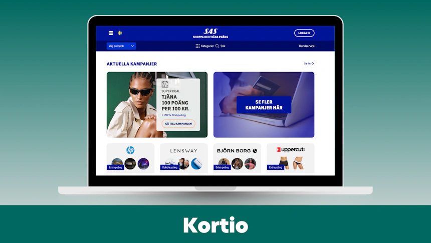 SAS Online Shopping förlänger kampanjen med Nivåpoäng