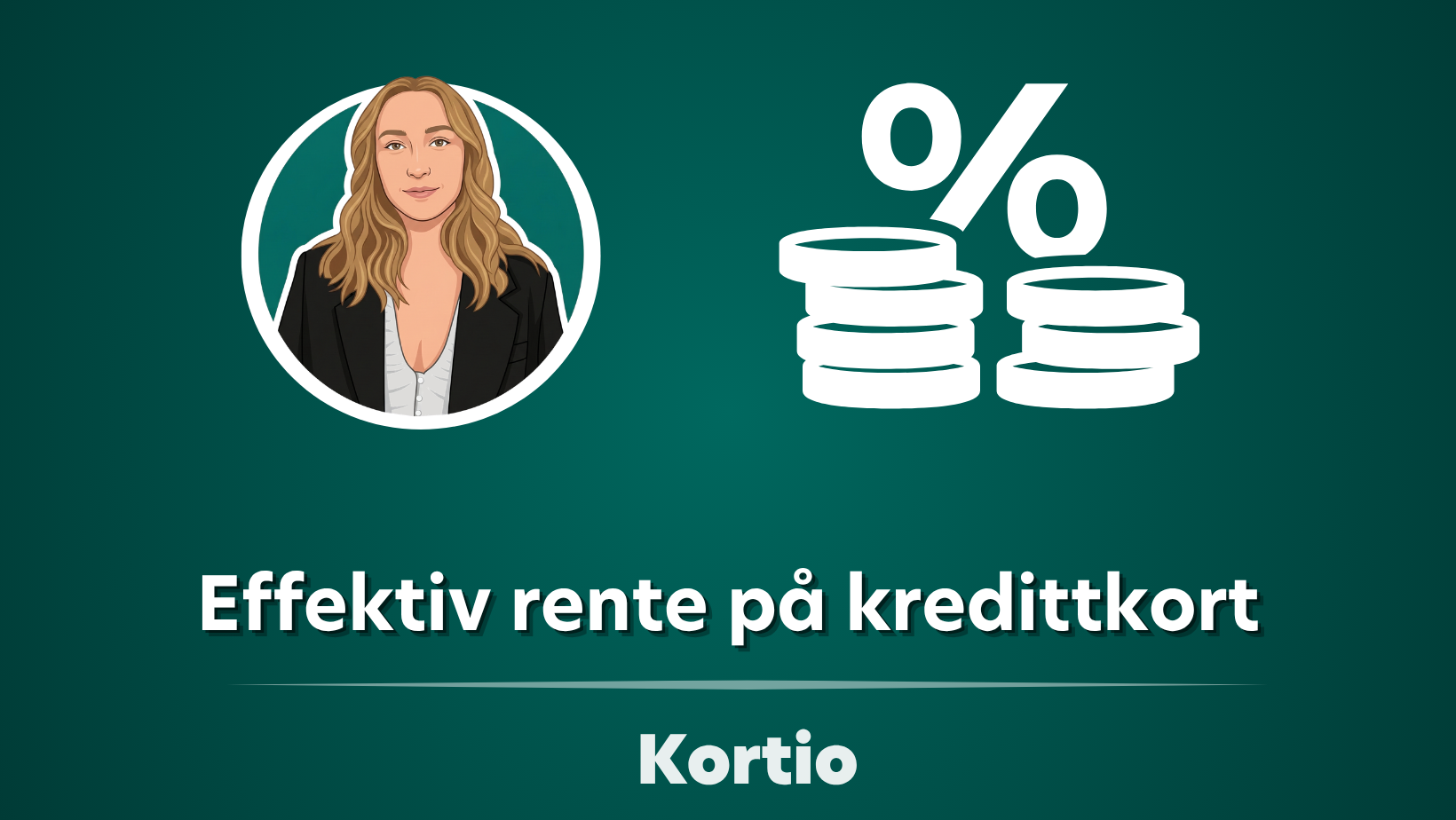 Effektiv rente på kredittkort