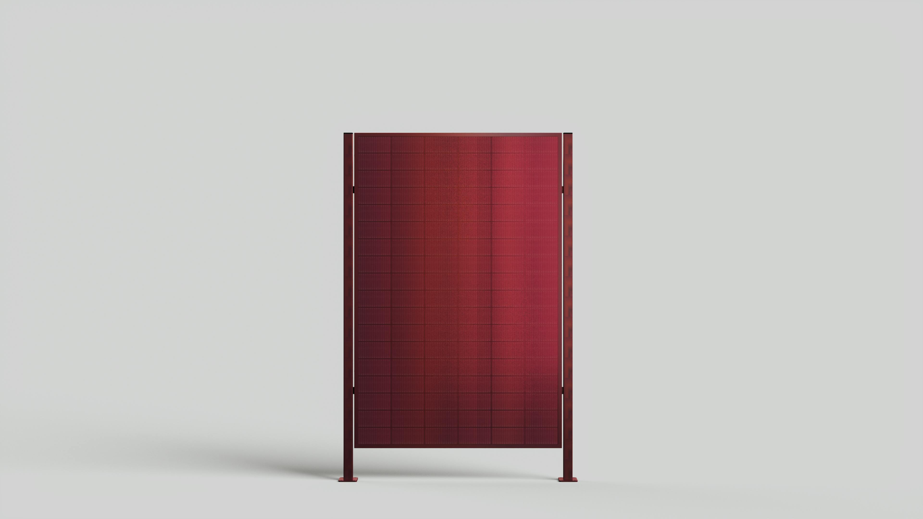 Koru Panel Red