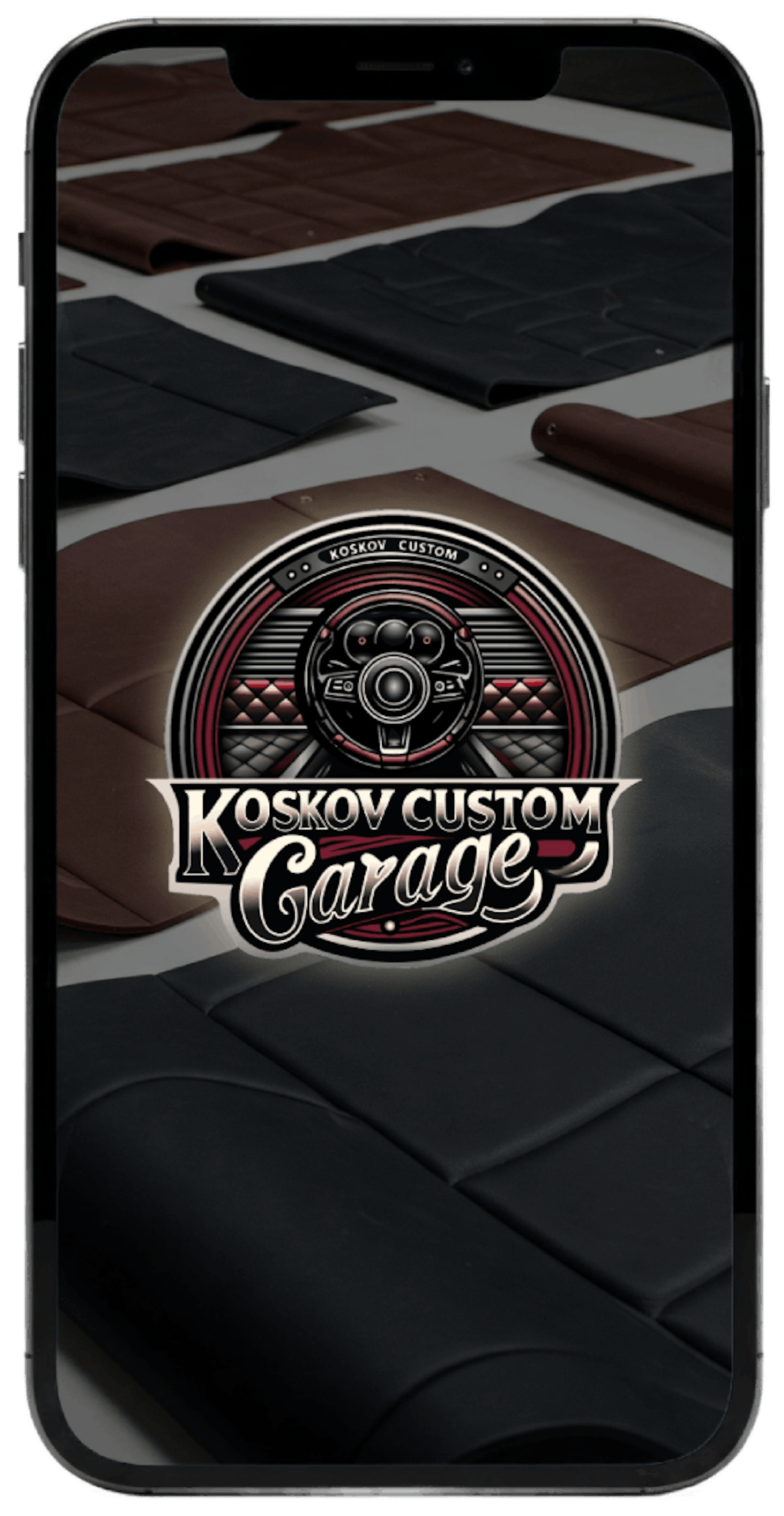 mobile with koskov logo