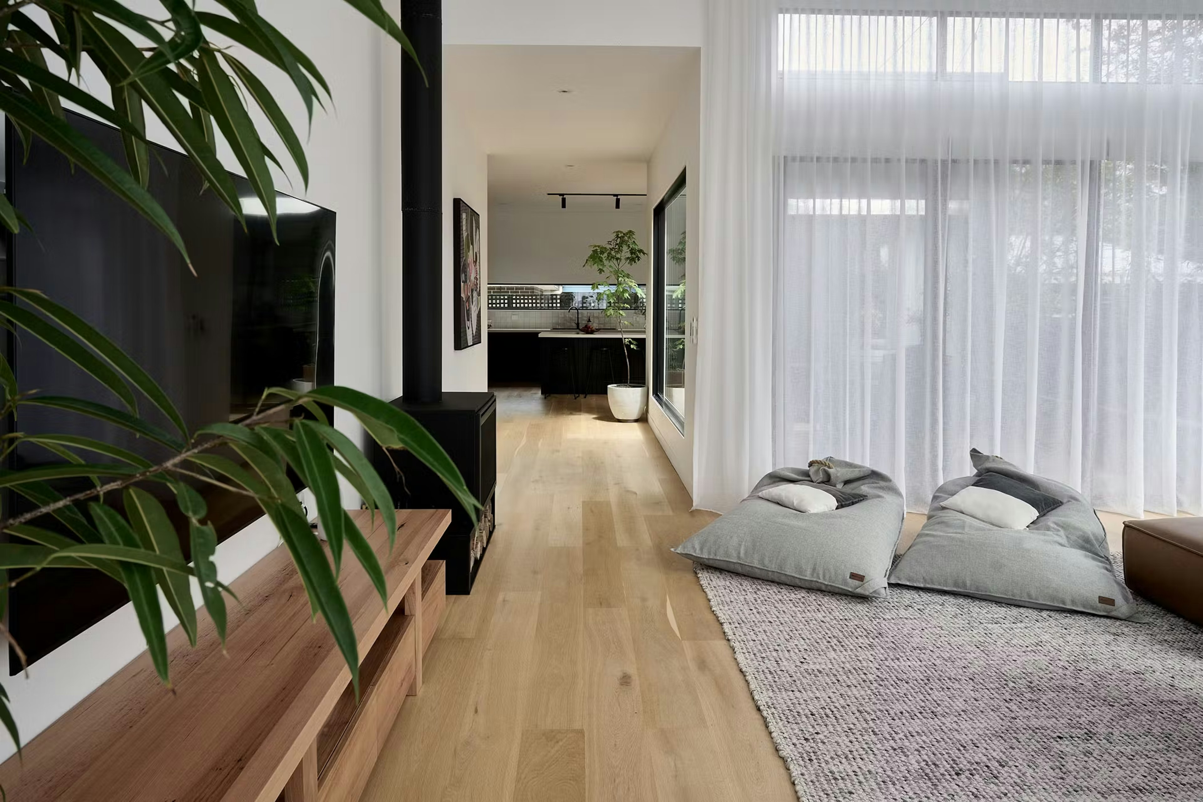 Daylesford open modern living room