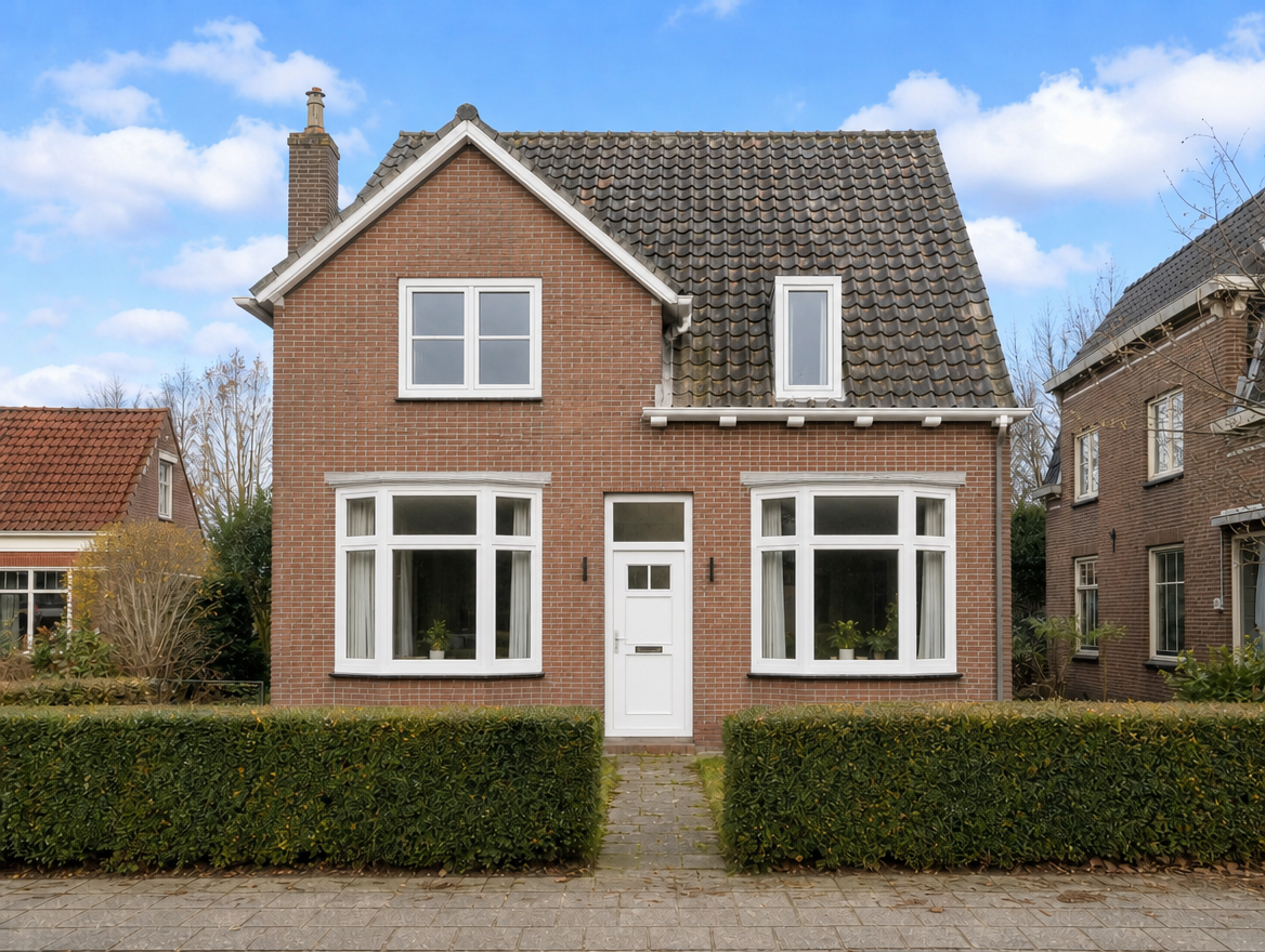 Na: Vrijstaande woning in Wierden