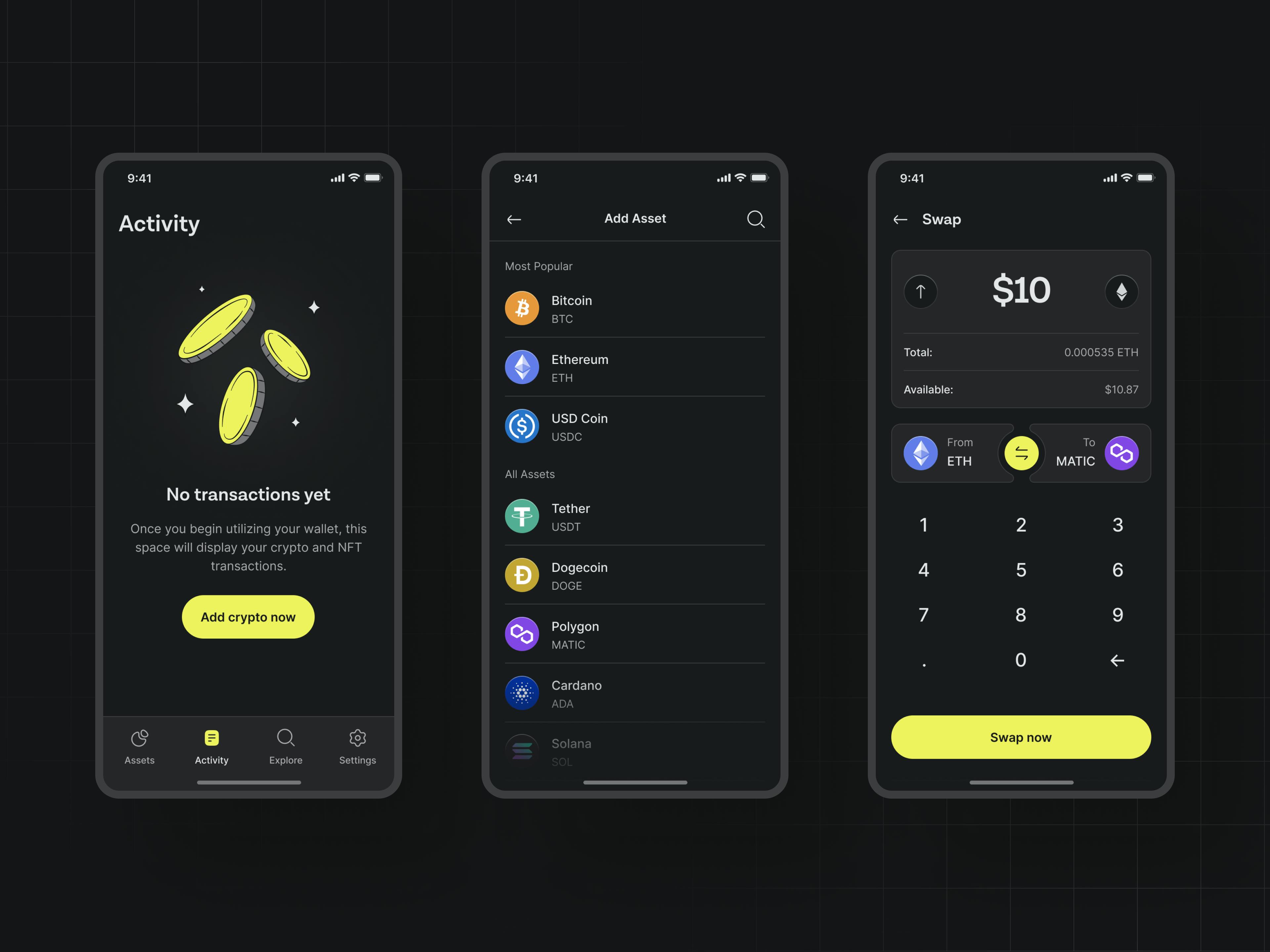 Krafit - CoinGuard — Crypto Wallet