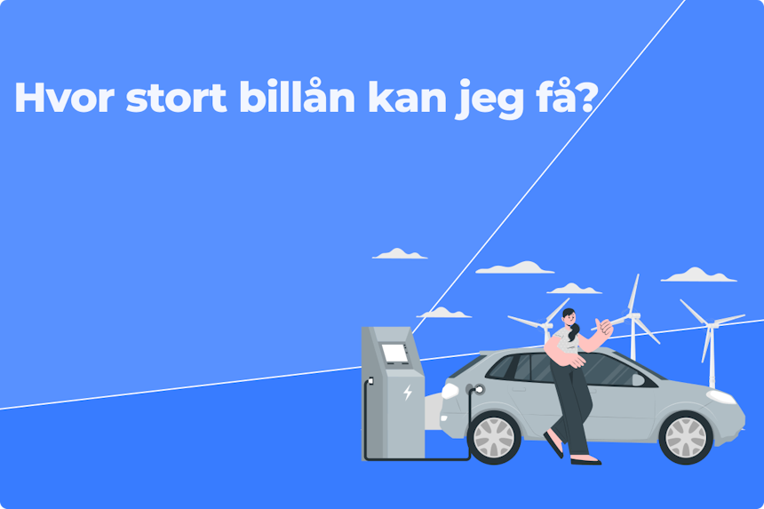 En mann som lader sin elbil