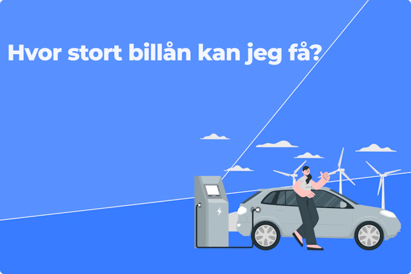 En mann som lader sin elbil