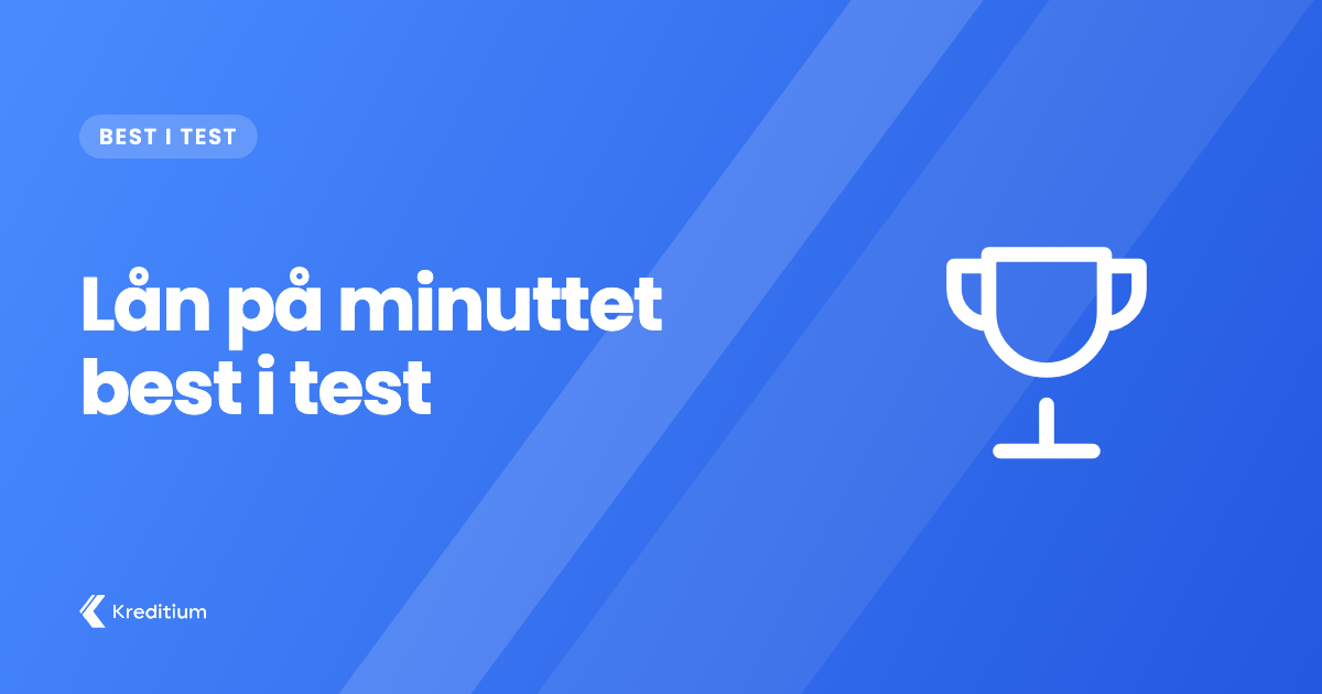 Lån på minuttet best i test