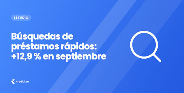 Las búsquedas de préstamos rápidos en septiembre se disparan un 12,9 % respecto a la media anual