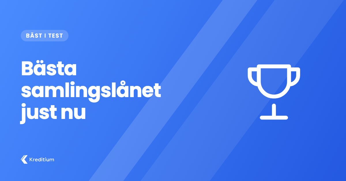 Bästa samlingslånet i oktober 2026