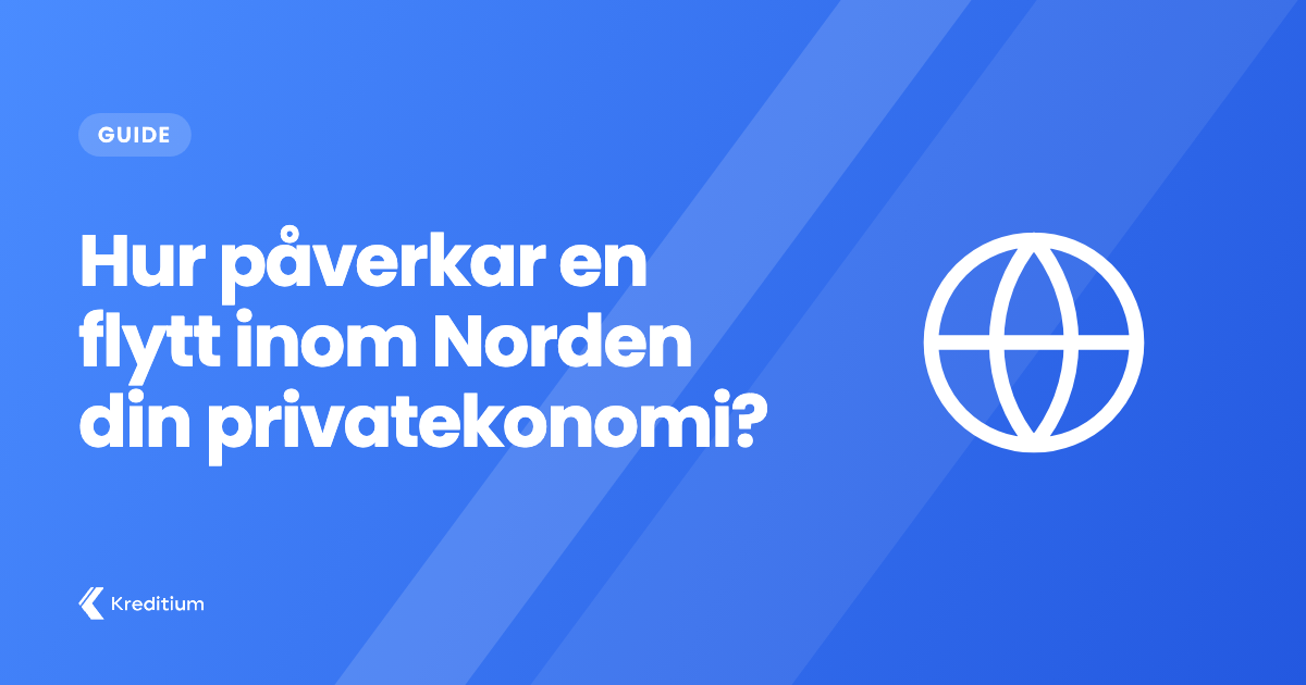 Hur påverkar en flytt inom Norden din privatekonomi?