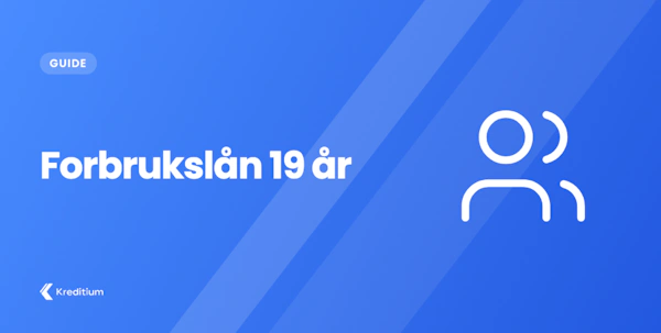 Forbrukslån 19 år