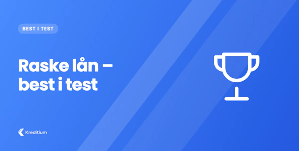 Raske lån - best i test 2026