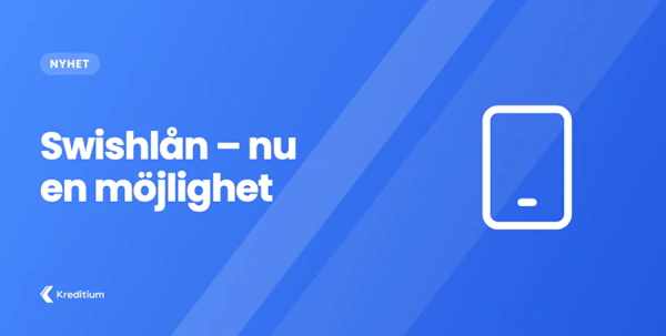 Swishlån - Nu en möjlighet