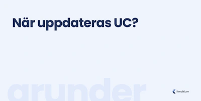 När uppdateras uc?