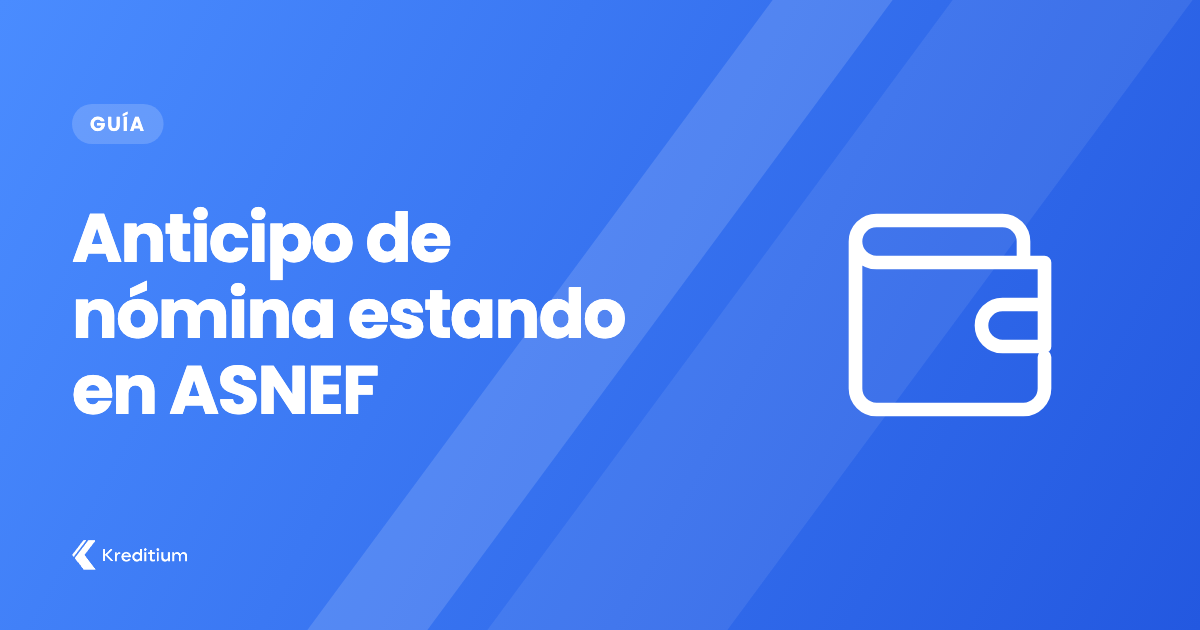 Anticipo de nómina estando en ASNEF