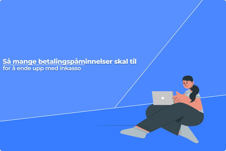 En kvinne som sitter med en bærbar PC på fanget.