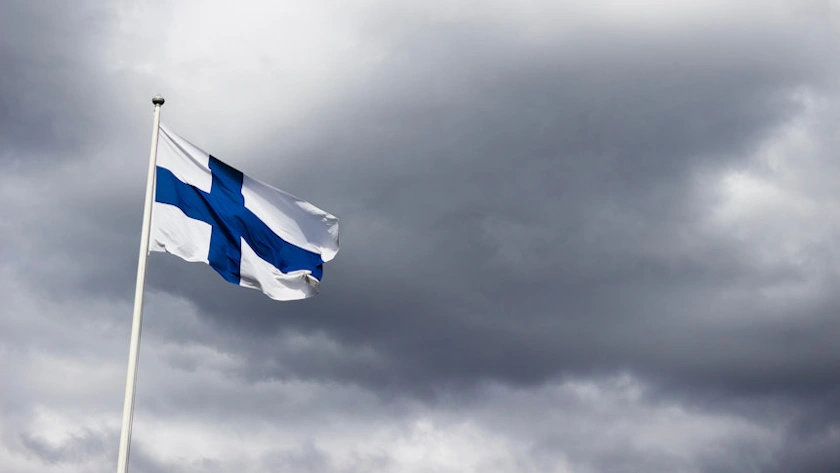 Finlands flagga