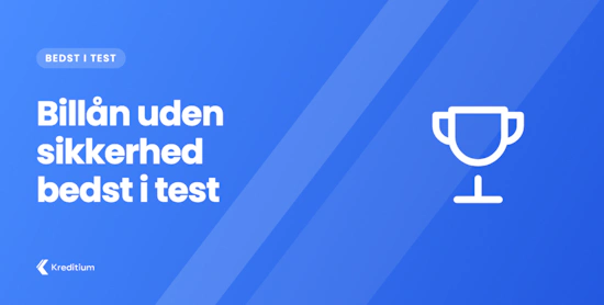 Billån uden sikkerhed bedst i test