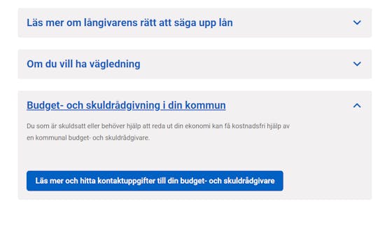Budget- och skuldrådgivning