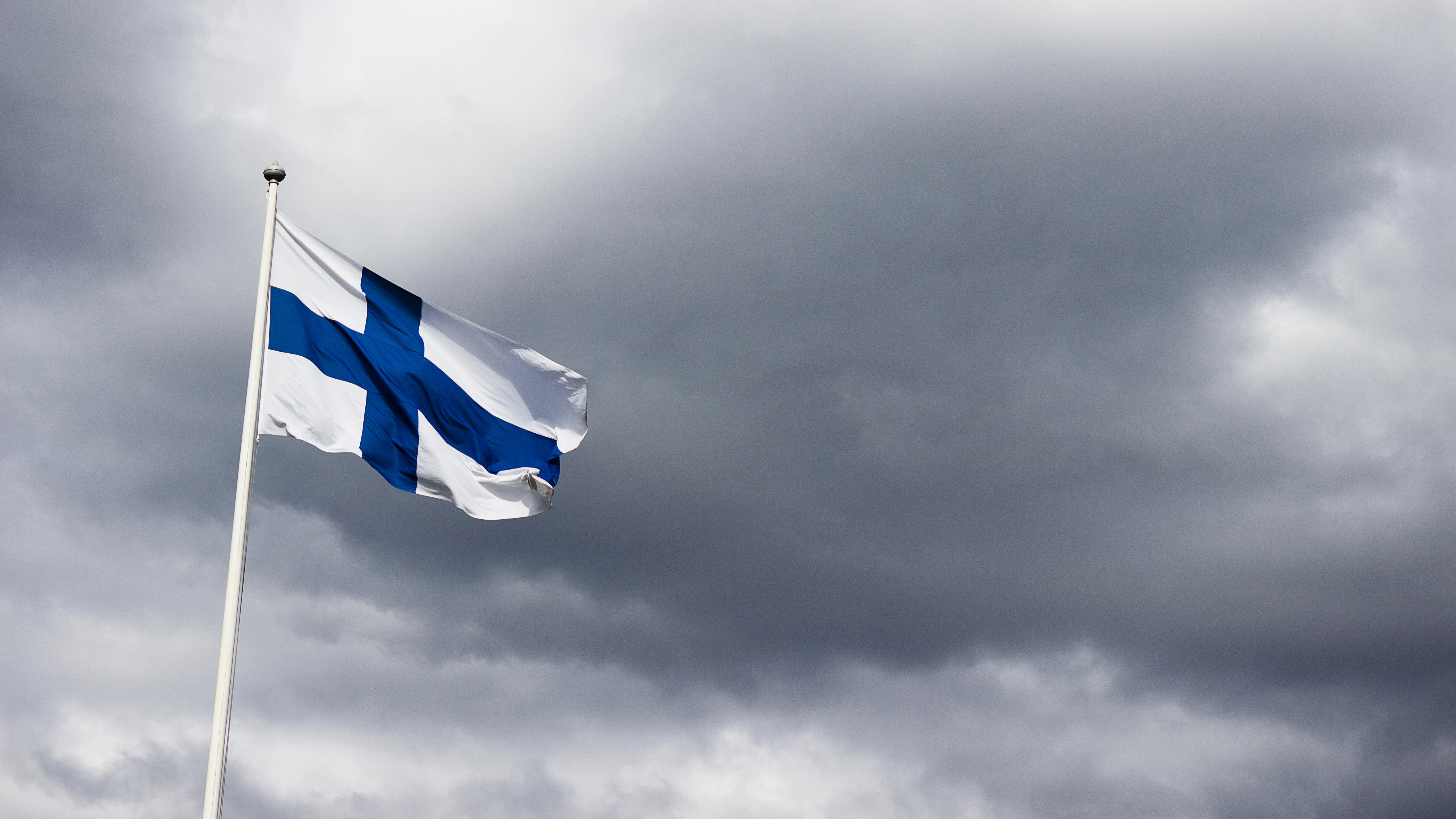 Finlands flagga