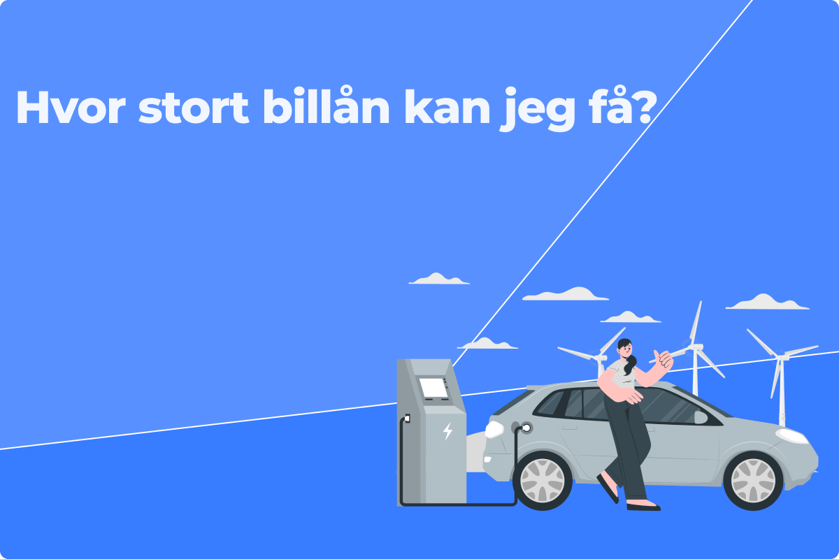 En mann som lader sin elbil