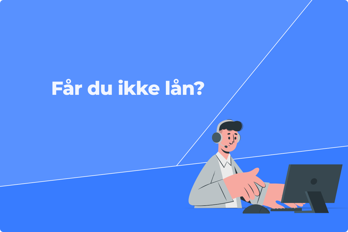 En man som jobbar på kundsupport