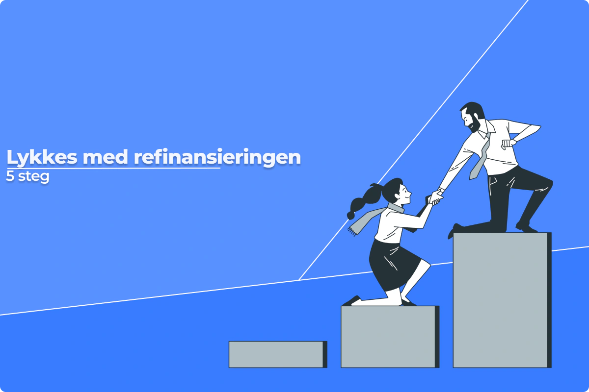 En mann som hjelper partneren sin