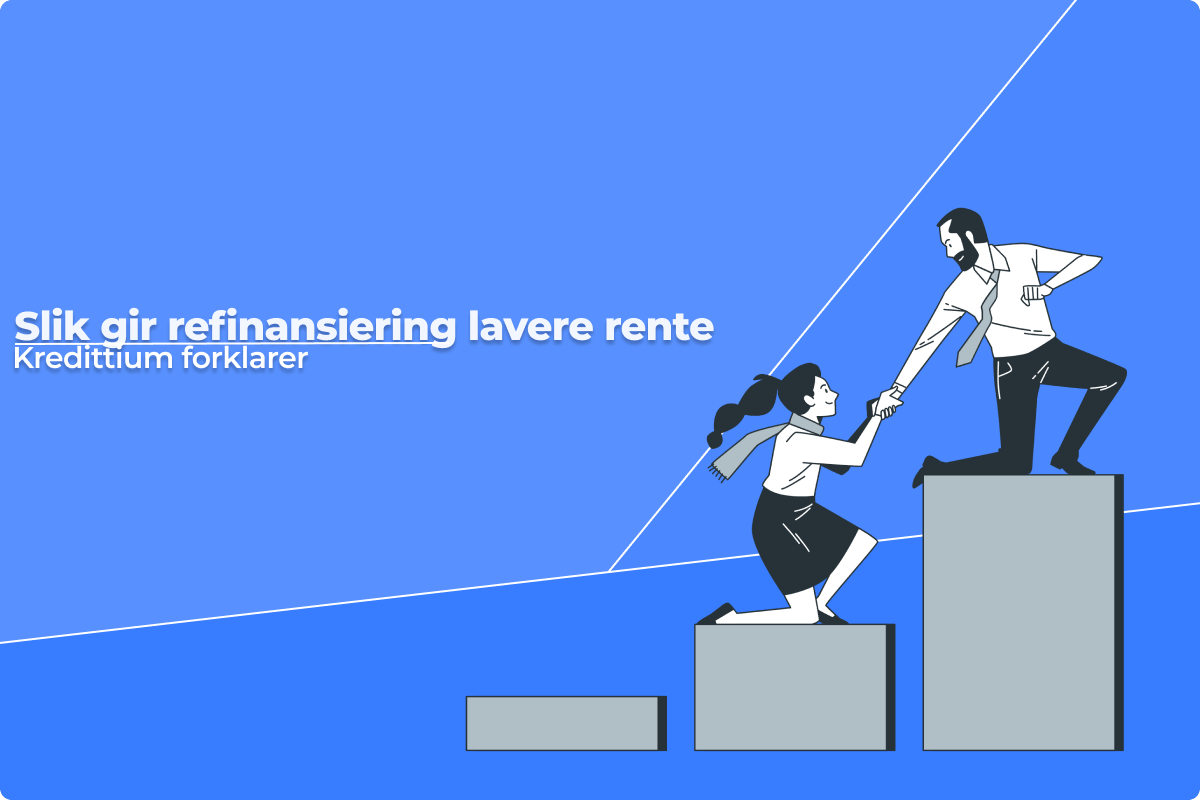 En mann som rekker ut armen for å hjelpe sin kone opp