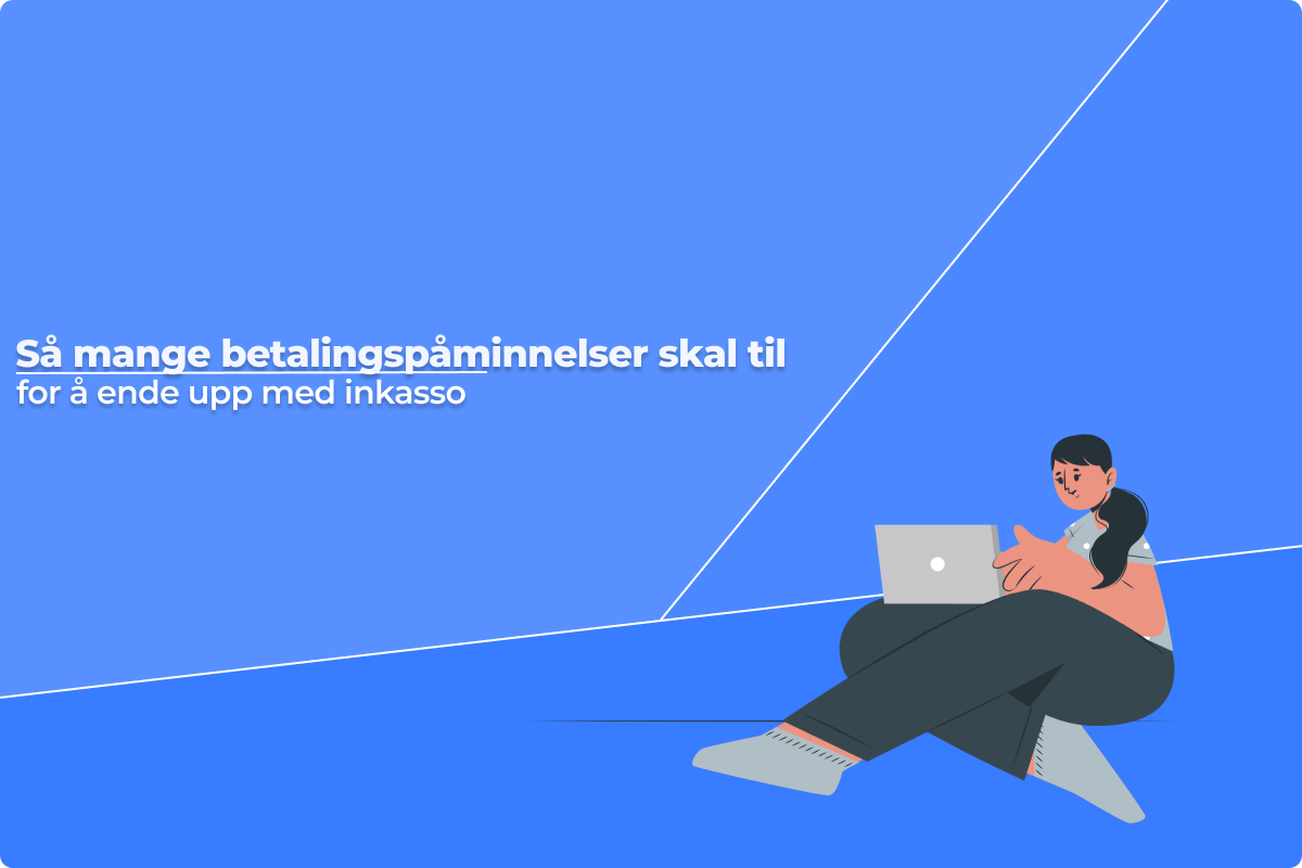 En kvinne som sitter med en bærbar PC på fanget.