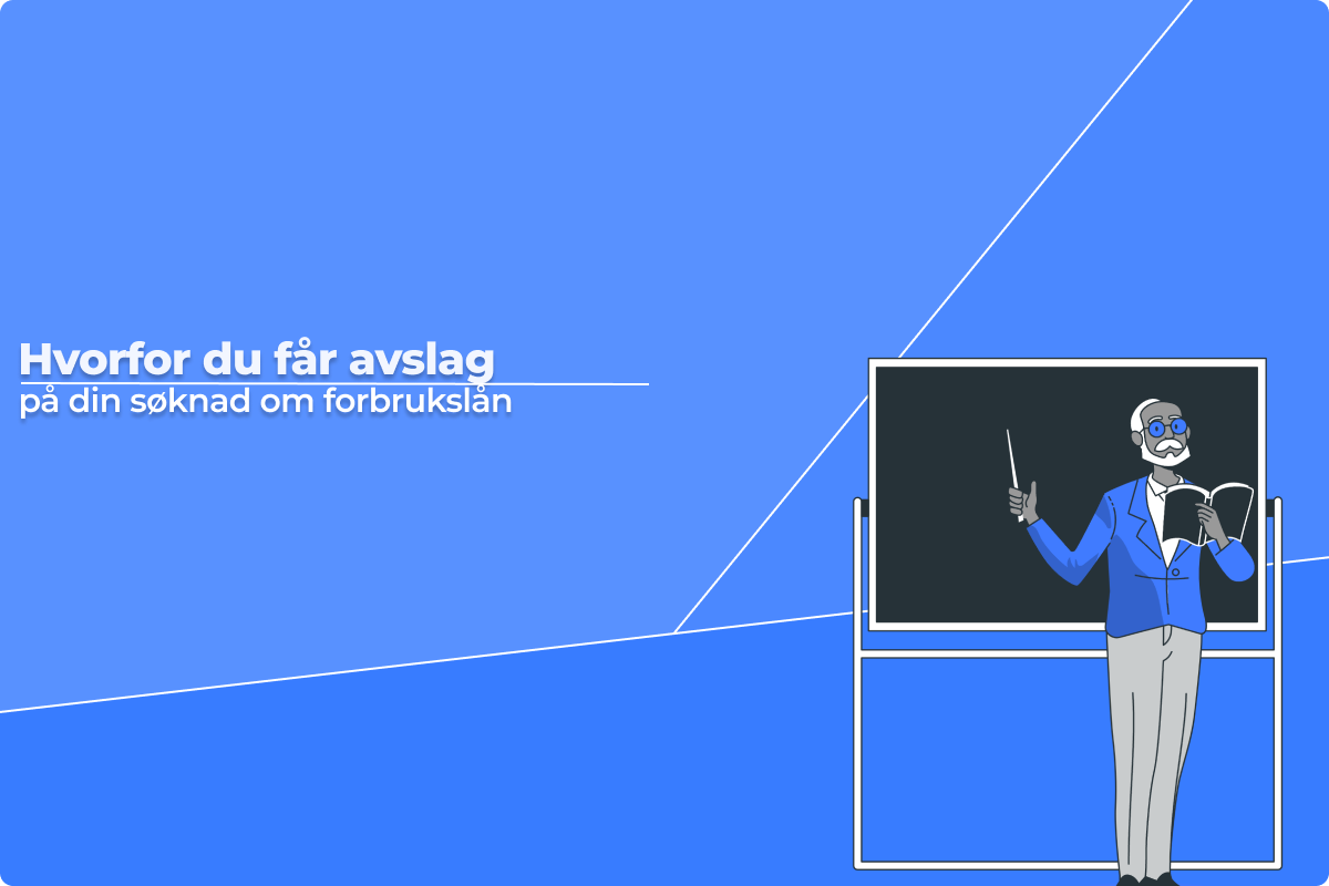 En professor som står foran en tavle