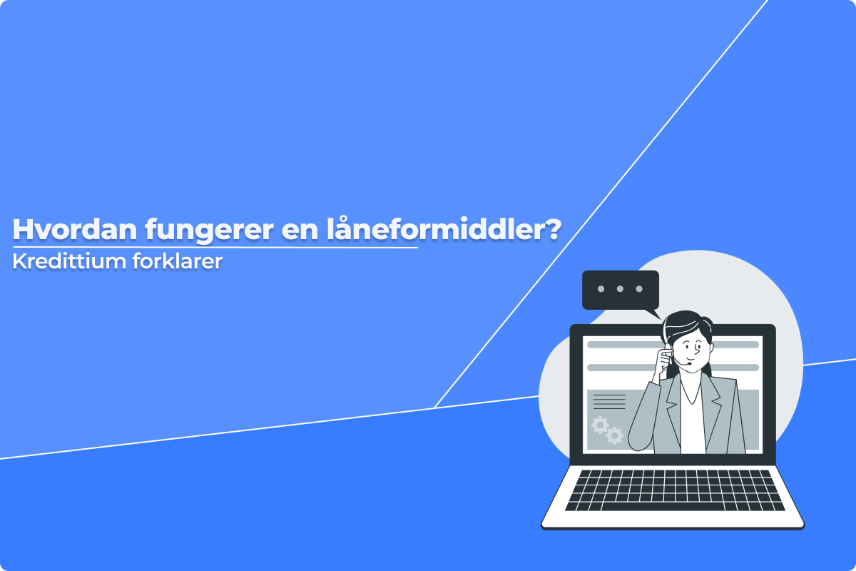 En kvinne som sitter med hodetelefoner og svarer på telefonen