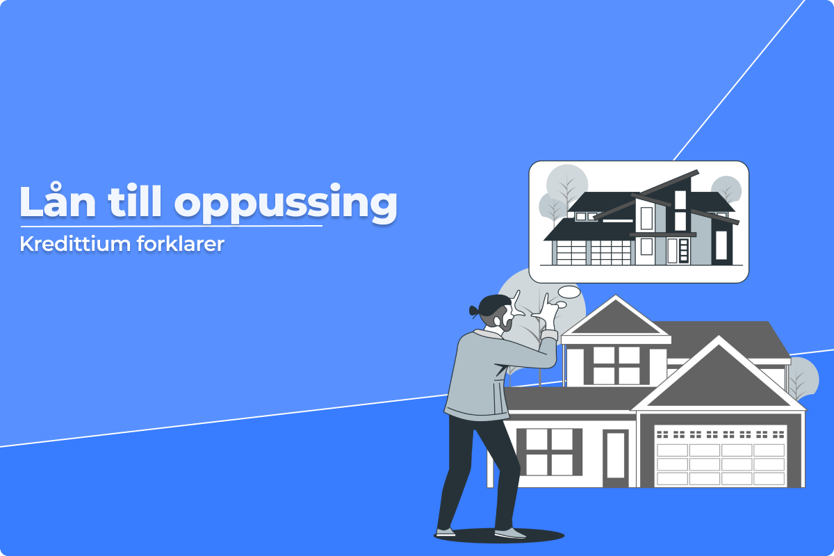 Mann som planlegger oppussing