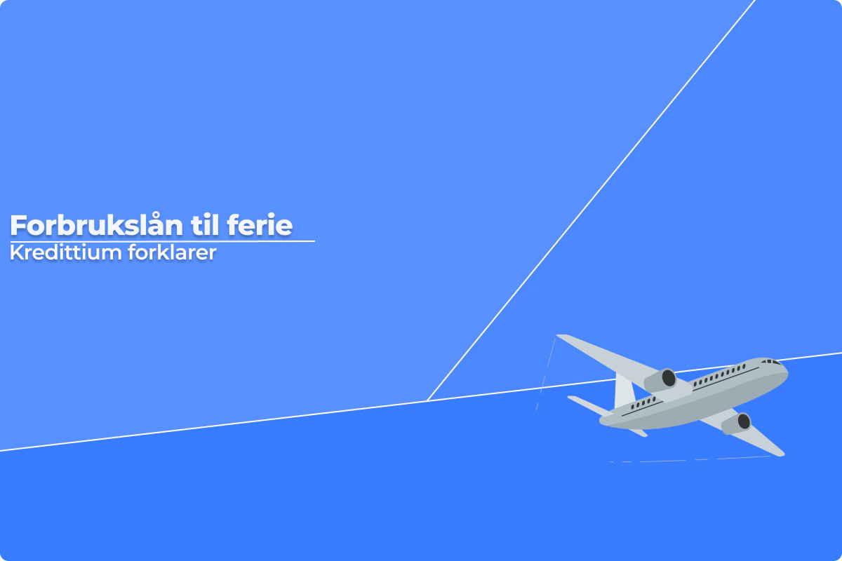 En illustrasjon av et fly