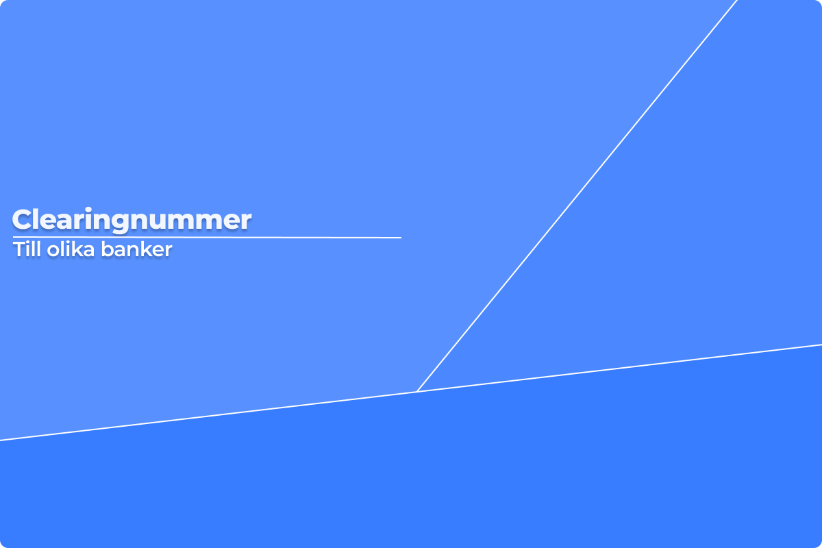 Clearingnummer, vad är det?