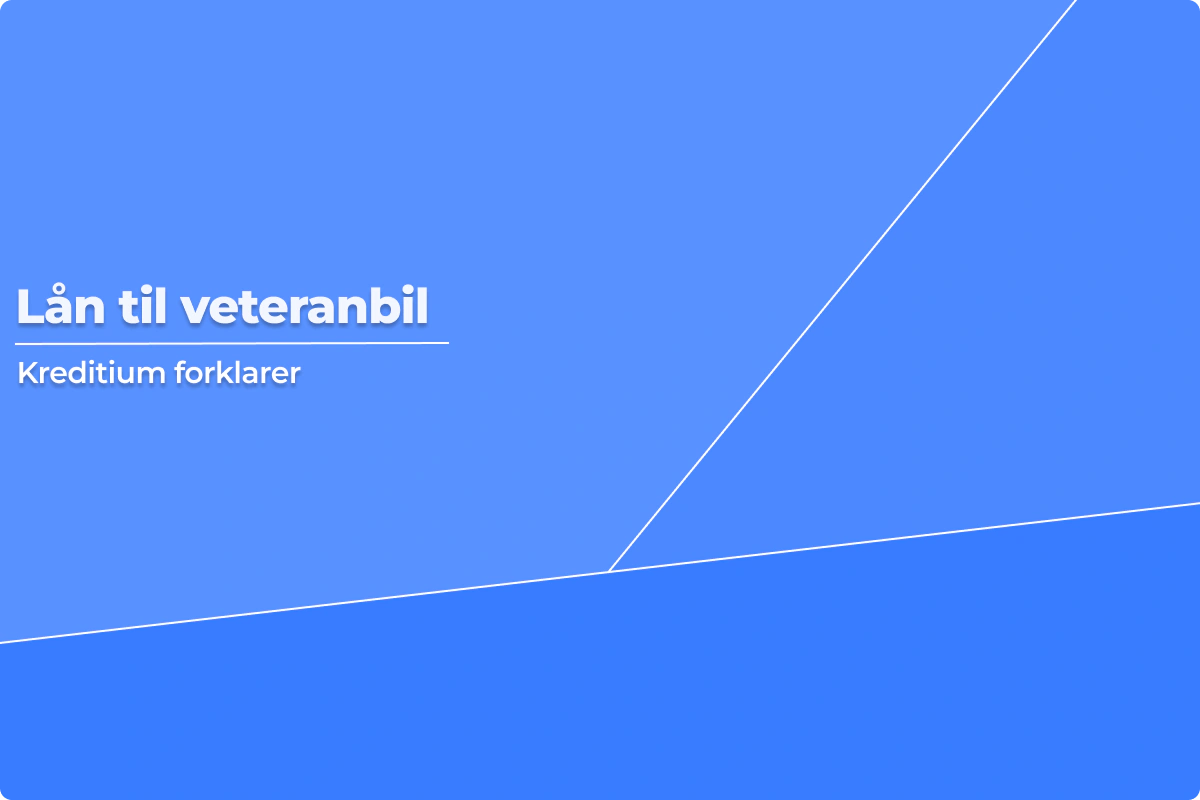 Lån til veteranbil