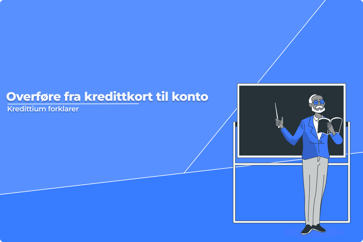 Overføre fra kredittkort til konto