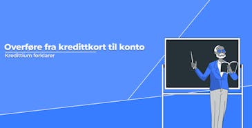 Overføre fra kredittkort til konto