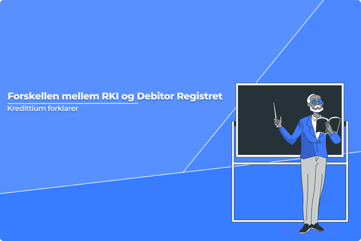 Forskellen mellem RKI og Debitor Registret