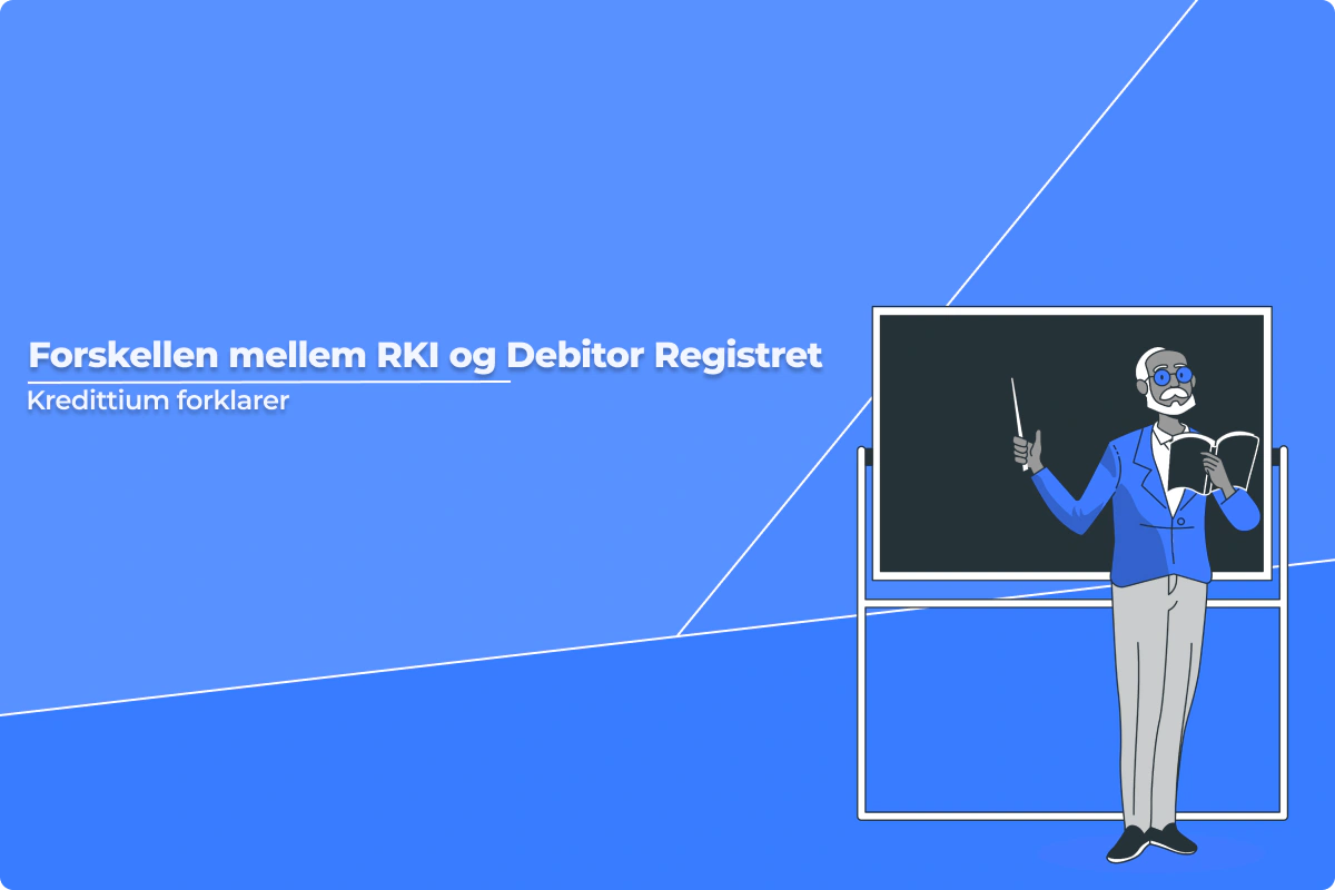 Forskellen mellem RKI og Debitor Registret