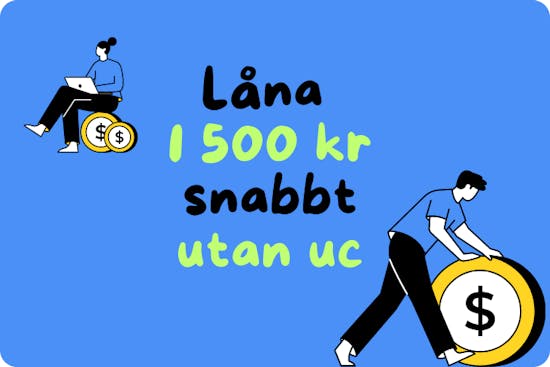 Låna 1 500 kr utan uc