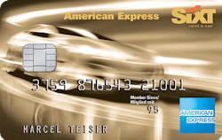 Sixt American Express Gold Card