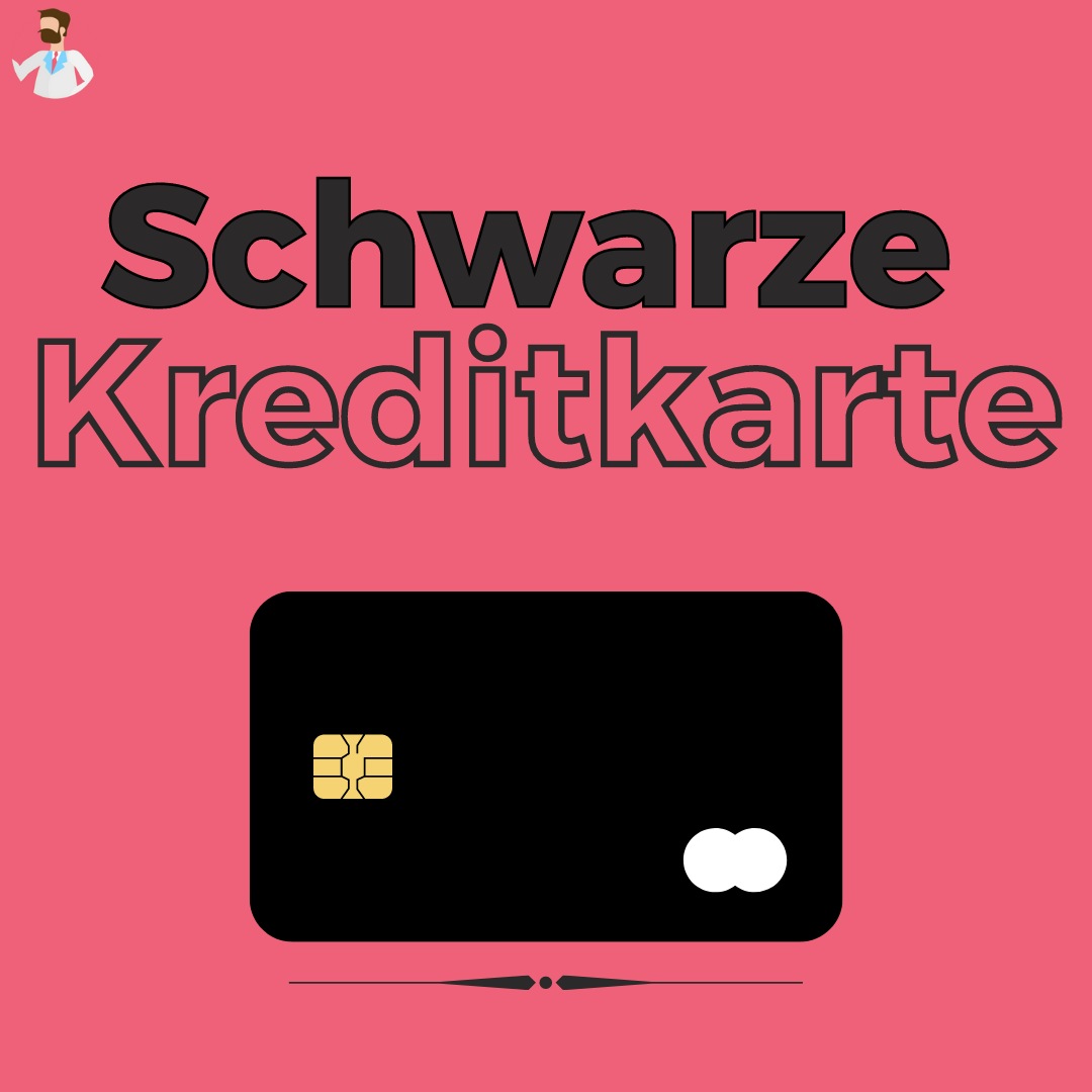Schwarze Kreditkarte 